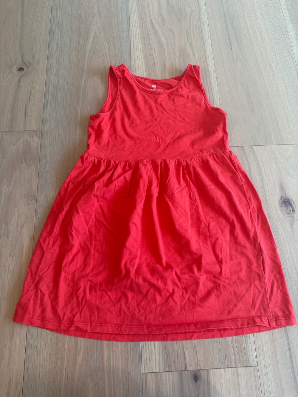 H&M Red Girls' Sleeveless Tank Dress